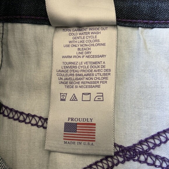 NYDJ Bootcut Blue Lift Tuck Technology Embroidered Pocket Jeans 2 - Picture 7 of 10